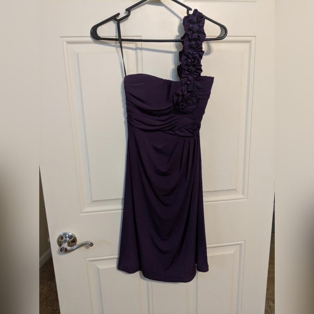 Valerie Bertnelli dress, plum/purple